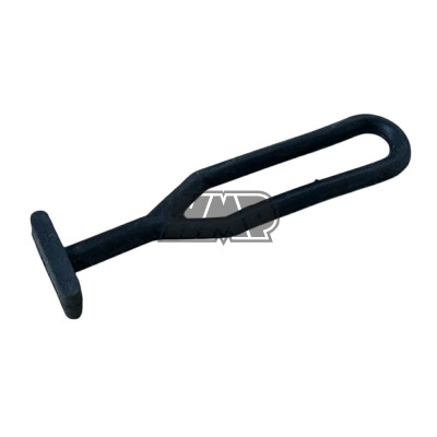 Elástico para frontal porta farol / carenagem HP1 tipo acerbis elba baja / preto - HP